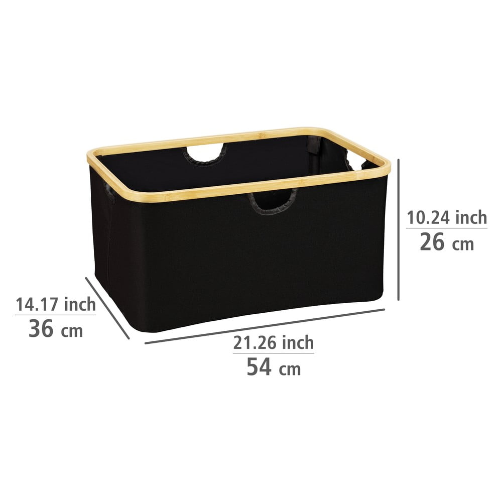 Tekstylny kosz na pranie 32 l Ecori – Wenko (zdjęcie 8)