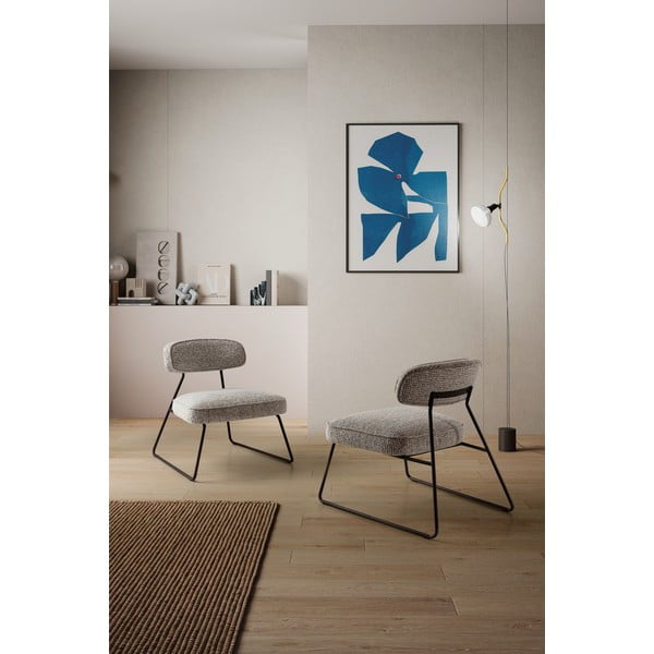 Czarno-biały fotel Elon – Marckeric-image-1