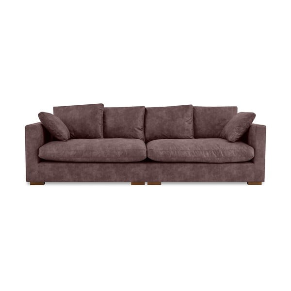 Ciemnobrązowa sofa 266 cm Comfy – Scandic