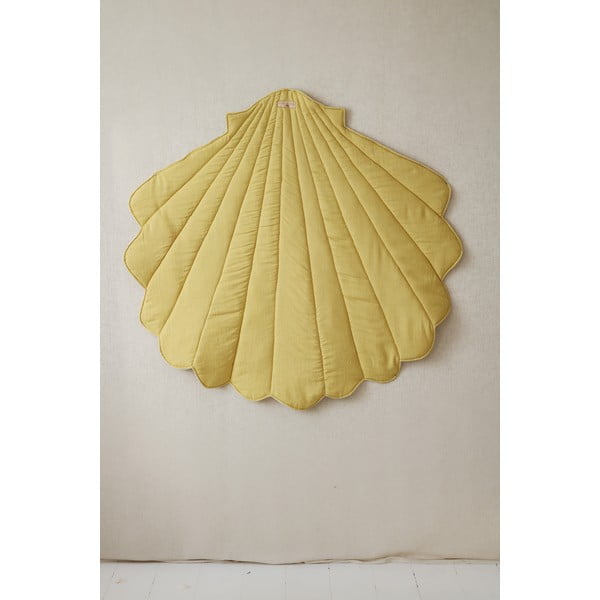 Żółty dziecięcy koc do zabawy Miód – Moi Mili-image-1