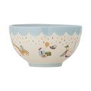 Jasnoniebieska/kremowa kamionkowa miska dla dzieci ø 13,5 cm Celebrate – Bloomingville Mini