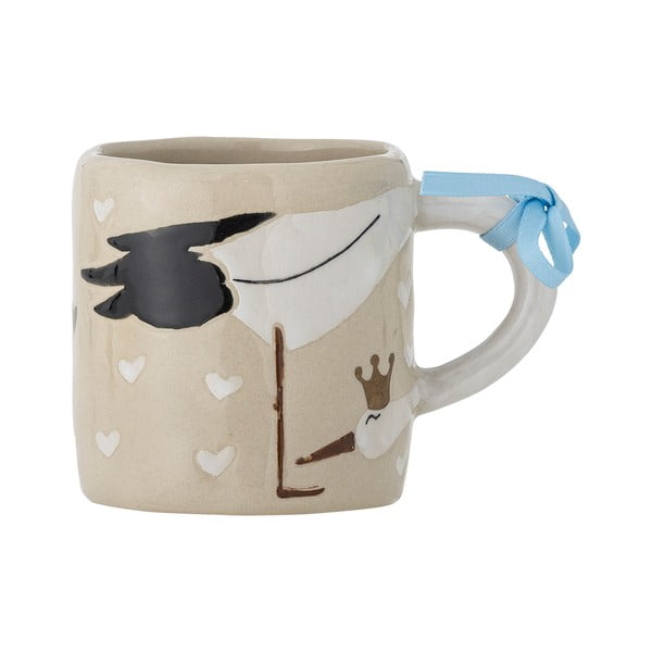 Beżowy ceramiczny kubek dla dzieci 225 ml Bambino – Bloomingville Mini-image-3