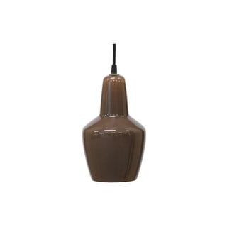 Brązowa szklana lampa sufitowa BePureHome Coffee, ø 22 cm