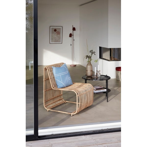 Brązowy szklany wazon Hübsch Frosted, wys. 30 cm-image-1