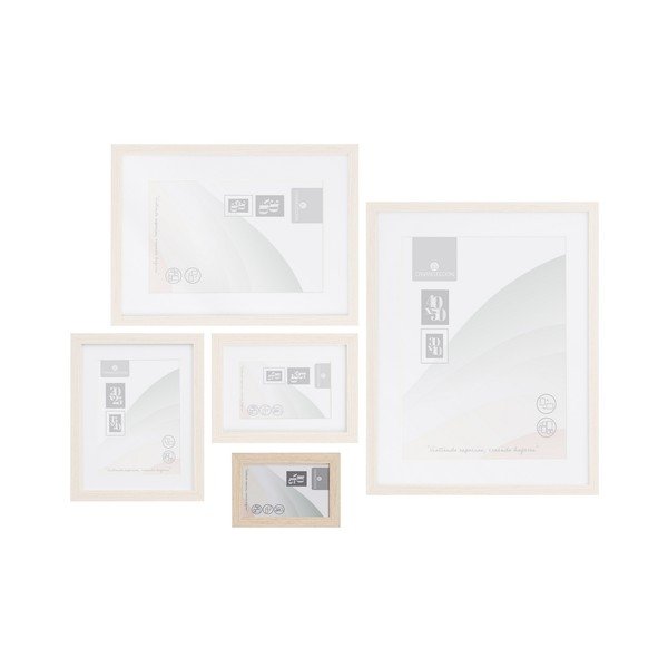 Ramka stojąca/ścienna w naturalnym kolorze 12,5x17,5 cm Sencillo – Casa Selección-image-3