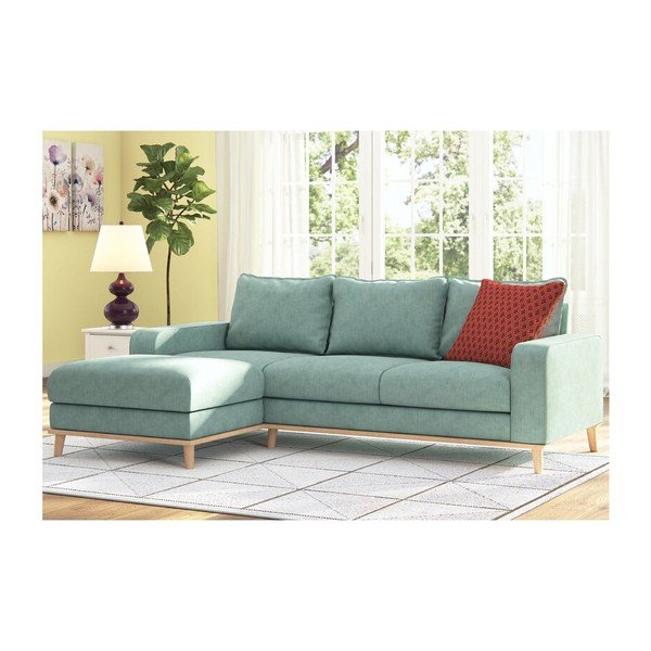 Turkusowy narożnik (lewostronny) Beata – Ropez-image-1