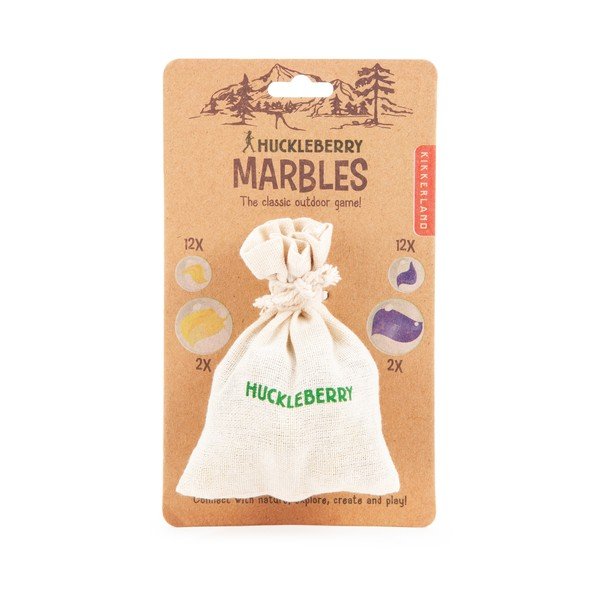 Zestaw 24 kulek szklanych do gry Kikkerland Huckleberry-image-3