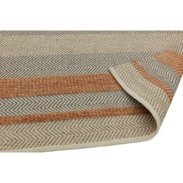 Brązowo-pomarańczowy dywan Asiatic Carpets Fields, 160x230 cm-image-1