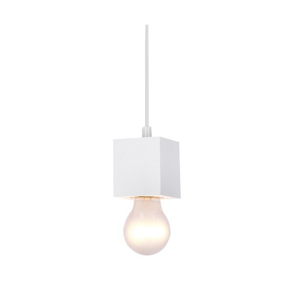 Biała lampa wisząca Cubick – Candellux Lighting-image-1