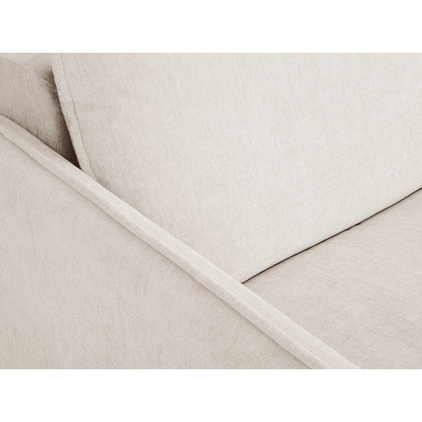 Beżowa rozkładana sofa 166 cm Dalida – Micadoni Home-image-1