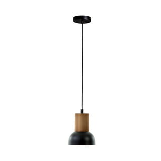 Czarna lampa wisząca Kave Home Amina, wys. 15 cm