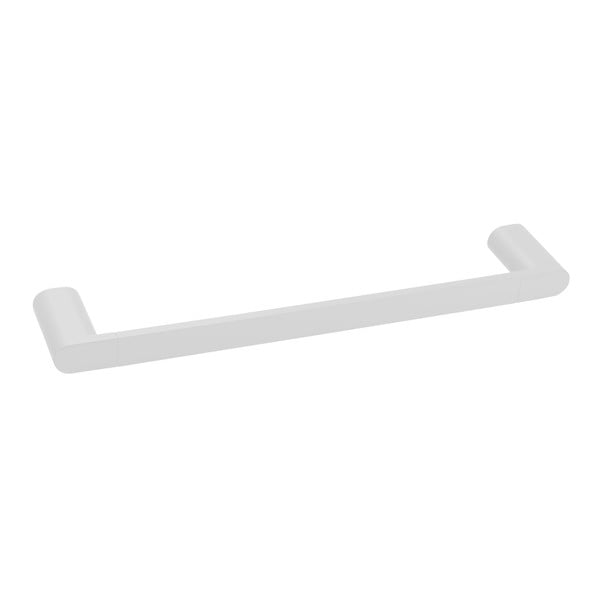 Biały wieszak ścienny na ręczniki z mosiądzu Flori – Sapho