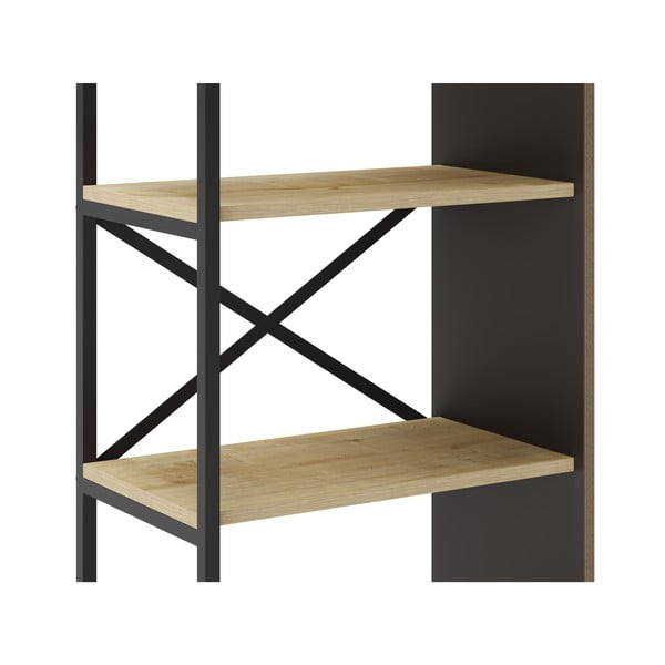 Regał w dekorze dębu 58x175 cm Ara – Marckeric-image-4