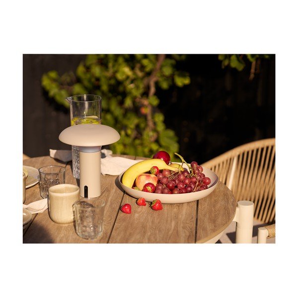 Metalowy okrągły stół ogrodowy ø 90 cm Abela – House Nordic-image-3