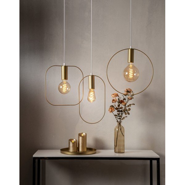 Lampa wisząca w kolorze złota Shape – Star Trading-image-4