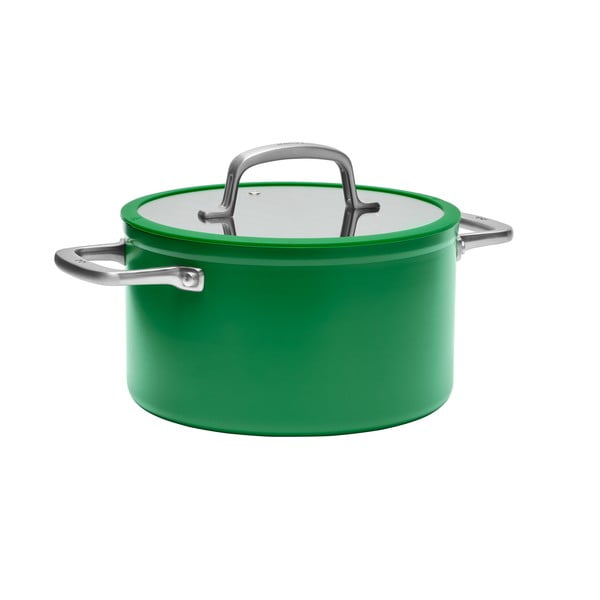 Garnek z pokrywką/z powłoką ceramiczną odpowiedni na indukcję 5,5 l Meda 3.0 – FABINI