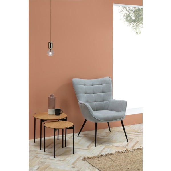 Zestaw 2 stolików w dekorze drewna Marckeric Piera-image-4