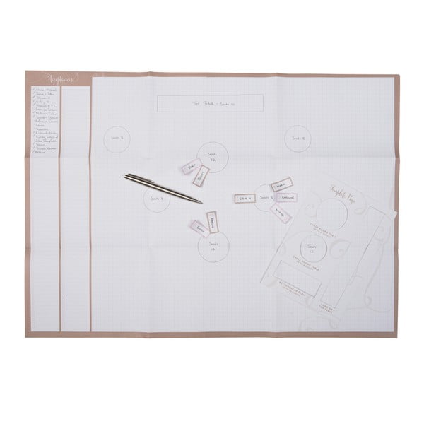 Planer rozsadzania gości weselnych Busy B Wedding Planner-image-1