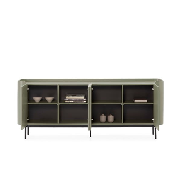 Zielona komoda 200x80x40 cm Willa – MOME-image-3