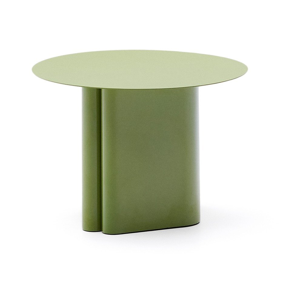 Metalowy okrągły stolik ø 55 cm Arvin – Kave Home