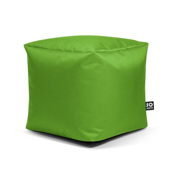 Zielony dziecięcy worek do siedzenia Cube M – So Soft?