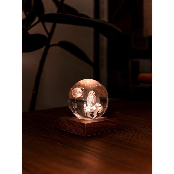 Dekoracja świetlna na USB ø 8 cm Amber – Gingko-image-3