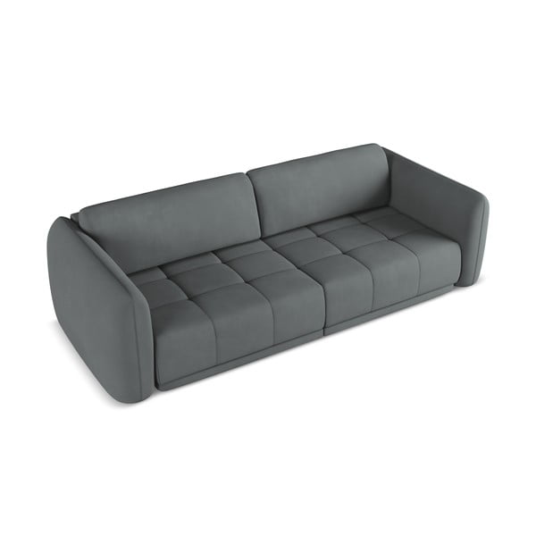 Ciemnoszara sofa 210 cm Hoku – Makamii-image-3