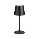 Lampa stołowa LED w kolorze matowej czerni z metalowym kloszem (wysokość 21 cm) Diaz – Reality