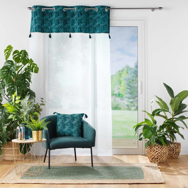 Aksamitna poduszka dekoracyjna 40x40 cm Palmina – douceur d'intérieur-image-1