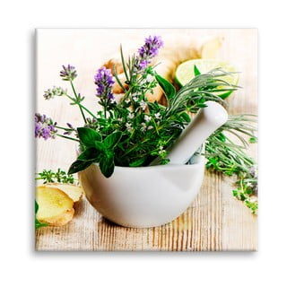 Obraz Styler Glasspik Kitchen Ginger, 30x30 cm