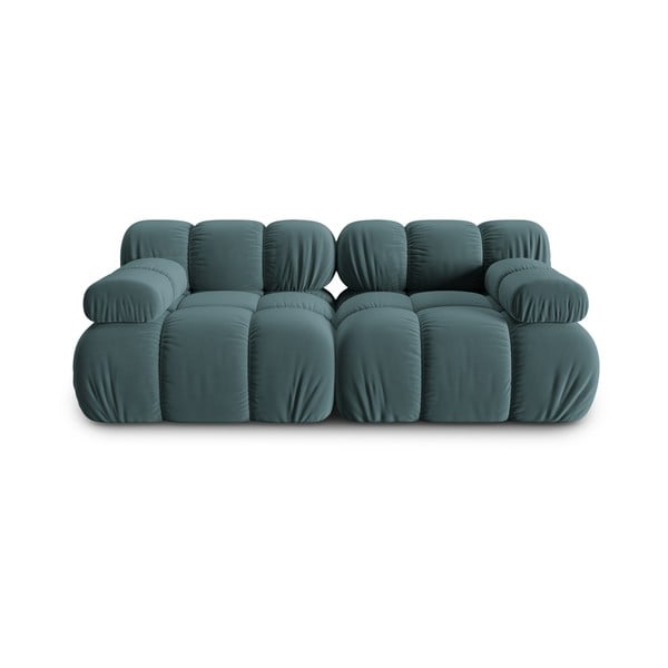 Morska aksamitna sofa 188 cm Bellis – Micadoni Home