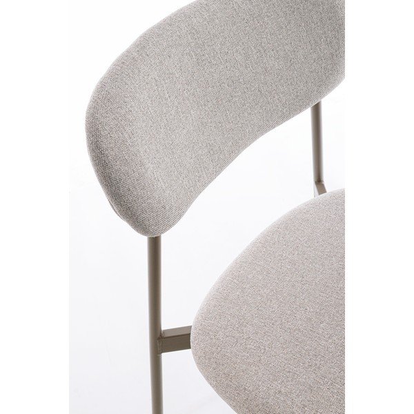 Jasnobrązowe tapicerowane krzesło Inka – Yes Everyday-image-1