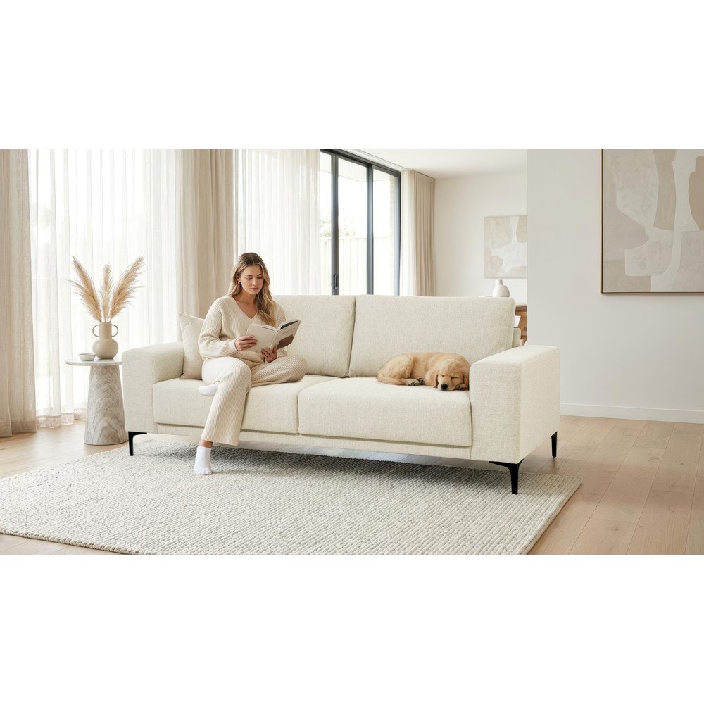Beżowa sofa 224 cm Chile – Scandic (zdjęcie 3)