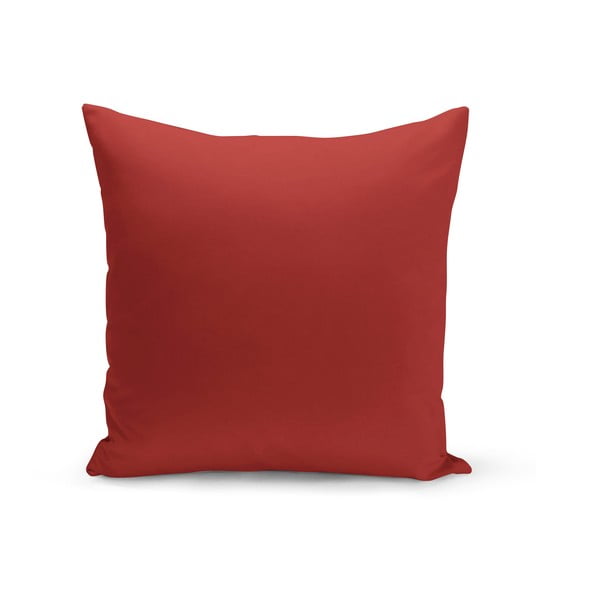 Czerwona poduszka Lisa, 43x43 cm