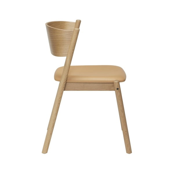 Dębowe krzesła do jadalni Oblique - Hübsch-image-2