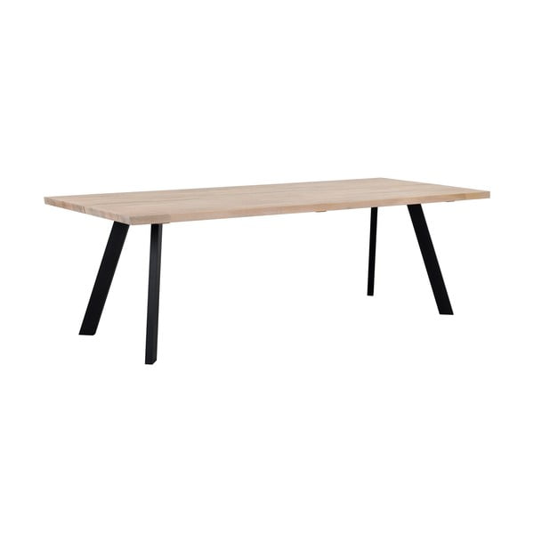 Stół z drewna dębowego Rowico Freddie, 240 x 100 cm