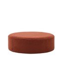 Puf z materiału bouclé w kolorze terakoty Kaeli – Kave Home