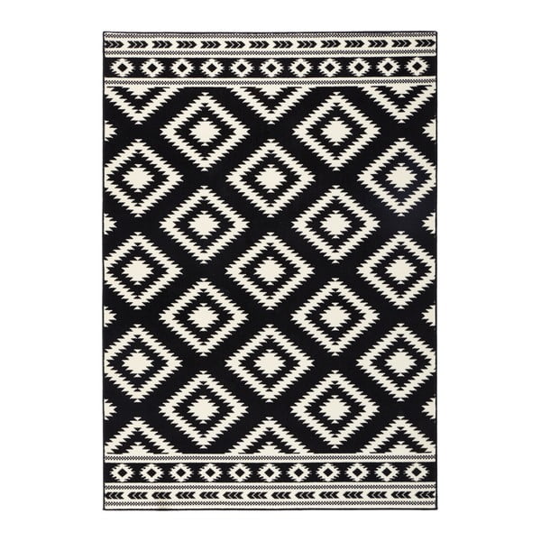 Czarno-biały dywan Hanse Home Gloria Ethno, 200x290 cm