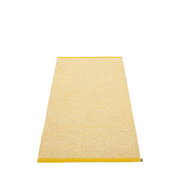 Musztardowy dywan odpowiedni na zewnątrz 85x160 cm Effi Mustard – Pappelina