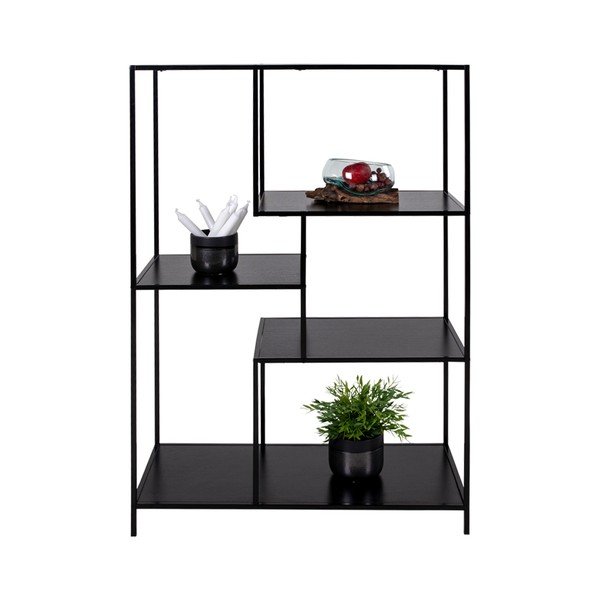 Czarny regał House Nordic Vita Shelf, 80x120 cm-image-2