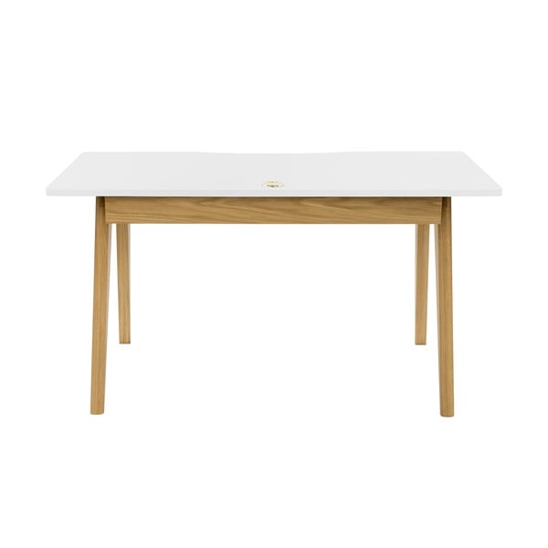 Biurko w dekorze dębu 70x140 cm Nice – Woodman-image-3