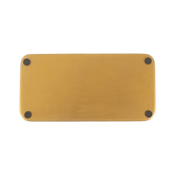 Metalowa taca w czarno-złotym kolorze PT LIVING Festive, 13x25 cm-image-2