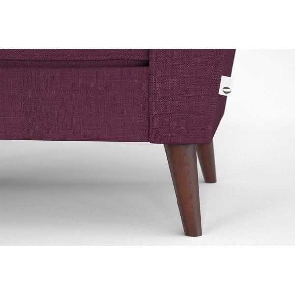 Fioletowy fotel My Pop Design Auteuil-image-1