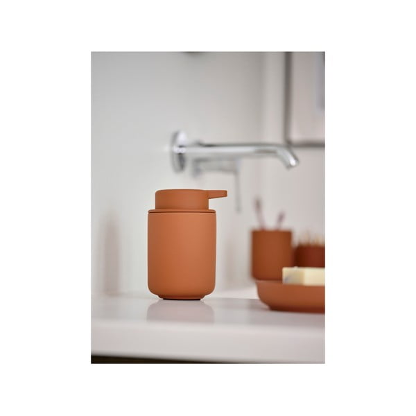 Pomarańczowa porcelanowa mydelniczka Ume – Zone-image-4