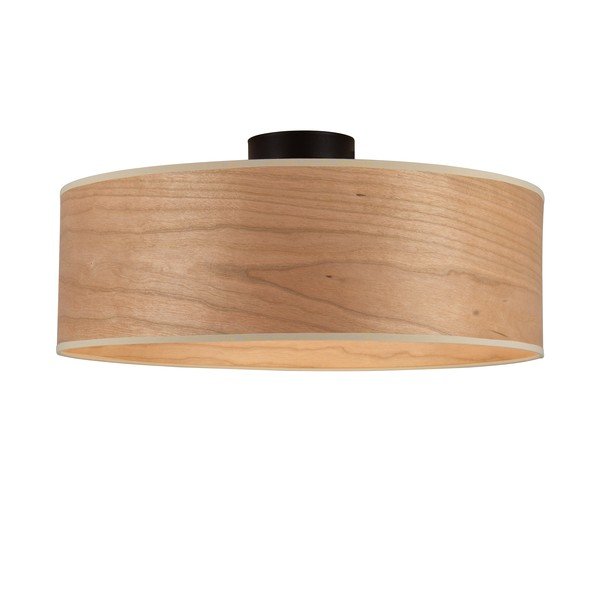 Lampa sufitowa z kloszem z forniru wiśniowego Sotto Luce TSURI XL, ø 45 cm-image-1