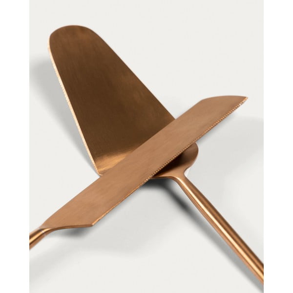 Zestaw noża i łopatki do ciast ze stali nierdzewnej 2 szt. Kelda – Kave Home-image-2