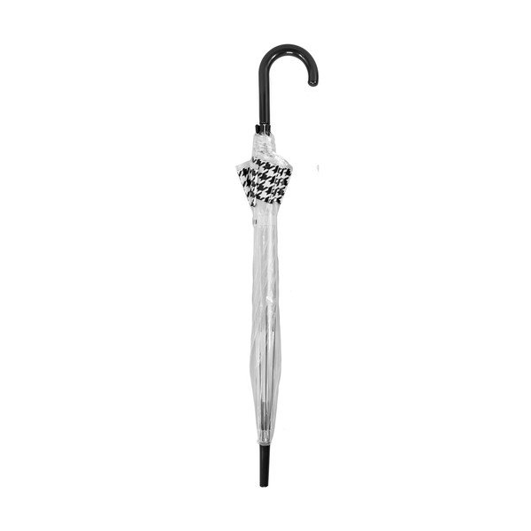 Przezroczysty automatyczny parasol odporny na wiatr Ambiance Dog Stooth, ⌀ 84 cm-image-1