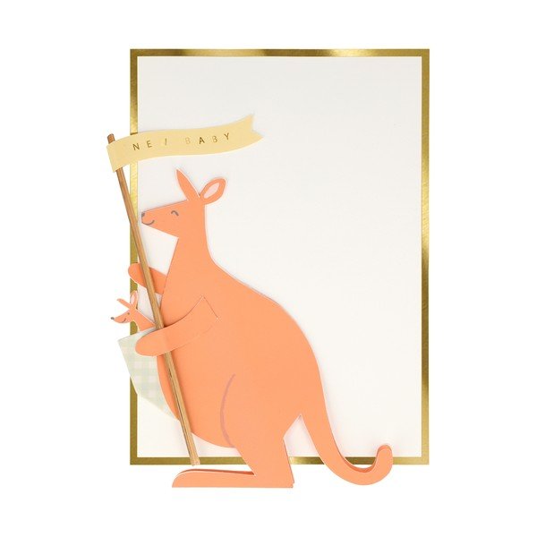 Kartka Baby Kangaroo – Meri Meri-image-1