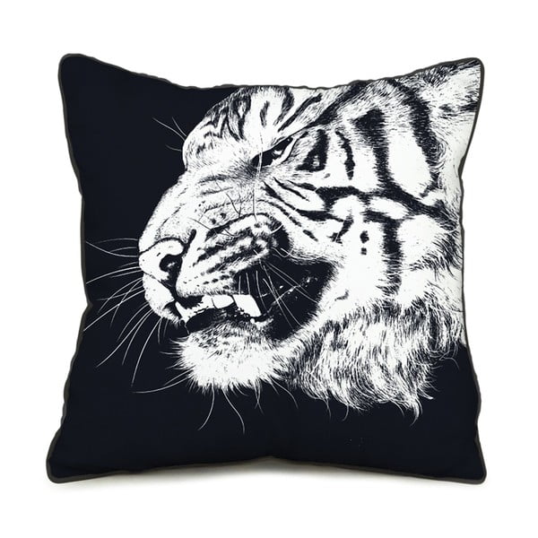 Poszewka na poduszkę Savage Tiger, 45x45 cm