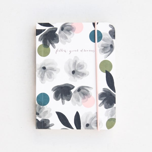 Mały notatnik Caroline Gardner Rose Tinted Small Chunky Notebook